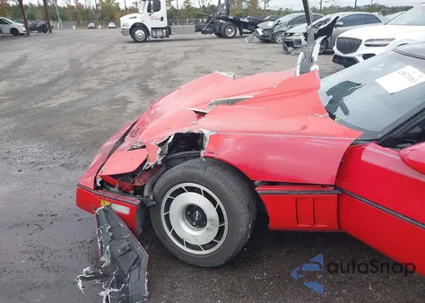 1985 Chevrolet Corvette from USA, damaged, VIN 1G1YY0787F5131325